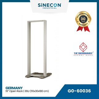 19"Germany ตู้ Open Rack ขนาด 36U Galvanize Steel (60x70x172.5 ซม.)