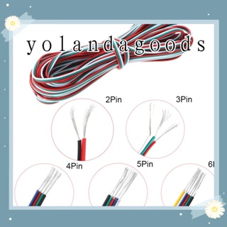 Yola 10 เมตรอุปกรณ์ขยายสายไฟ Led สําหรับ Smd 3528 5050 2pin 3pin 4pin 5pin 6Pin 22AWG