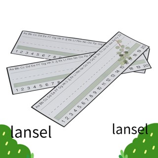 LANSEL ป้ายแท็กชื่อ 12 นิ้ว x 4 นิ้ว สําหรับห้องเรียน