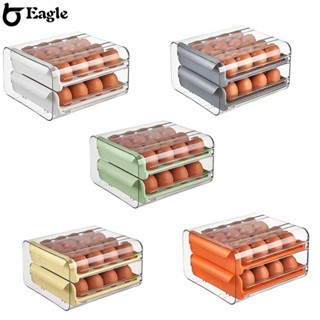 ⭐24H SHIPING⭐Rolling Egg Container Egg Holder For Refrigerator Egg Storage brand new