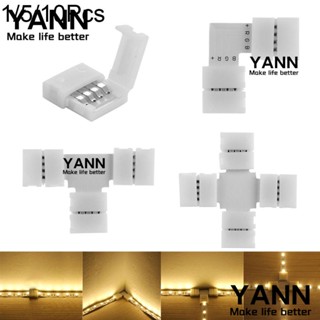 YANN1 ขั้วต่อสายไฟ LED แบบคลิปหนีบ 10 มม. 1 5 10 ชิ้น