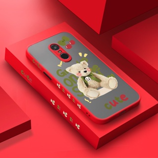 สําหรับ Xiaomi Redmi Note 4 Note 4x Note 4 Pro เคสการ์ตูนหมีน่ารัก ตุ๊กตาหมี ดีไซน์ใหม่ กันกระแทก เคสโทรศัพท์แข็ง ขอบซิลิโคน รูปแบบการป้องกัน