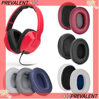 Preva ฟองน้ําครอบหูฟัง หนังโปรตีน สําหรับ Skullcandy Crusher Wireless Crusher Evo Crusher ANC Hesh 3 1 คู่