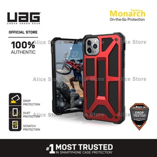 Uag เคสโทรศัพท์มือถือ กันกระแทก สีแดง สําหรับ iPhone 11 Pro Max 11 Pro 11