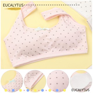 EUTUS ชุดชั้นใน เสื้อกล้าม ผ้าฝ้าย น่ารัก สําหรับเด็กผู้หญิง