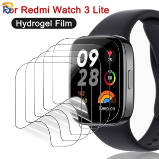 ฟิล์มไฮโดรเจล TPU แบบใส บางพิเศษ ป้องกันน้ํามัน สําหรับ Redmi Watch 3 Lite