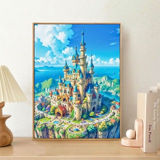 Nong Yang-30*40CM-ระบายสีทิวทัศน์ตามจำนวน-ระบายสีปราสาทตามจำนวน-ภาพวาดศิลปะ-ระบายสีตามตัวเลข-ภาพระบายสีตามตัวเลข-ภาพวาดระบายสีตามตัวเลข-ภาพวาดระบายสีตามตัวเลข-วาดรูประบายสีตามตัวเล-วาดรูประบายสีตามตัวเลข