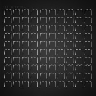 แท่งเชื่อมลวดเย็บกระดาษ เหล็กคาร์บอน 100 ชิ้น [alloetools.th]
