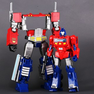 Taiba Power of Heaven 6002-8 Battlefield Commander Transformation ของเล่นเสาอะนิเมชั่น Optimus G1