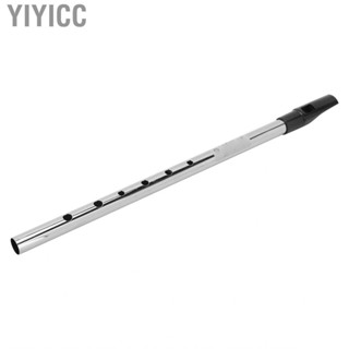 Yiyicc Irish Flute  6 Holes Lute Instruments Aluminum Alloy Accurate Tune for Meditation