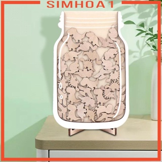 [Simhoa1] ขวดโหลไม้ รูปไดโนเสาร์ สําหรับนักเรียน ครู บ้าน