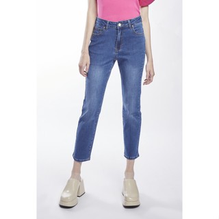 EP กางเกงยีนส์เอวสูงทรงสกินนี่ ผู้หญิง | High Waist Skinny Leg Jeans | 04771