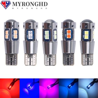 Myronghd หลอดไฟติดป้ายทะเบียนรถยนต์ 12V COB 2 ชิ้น 2 ชิ้น