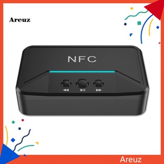 Are NFC อะแดปเตอร์รับสัญญาณเสียงสเตอริโอบลูทูธ 50 Dual RCA Output 35 มม. AUX