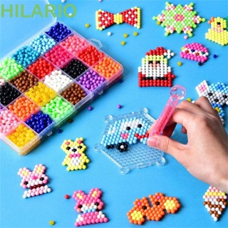 Hilario ลูกปัดคริสตัล พ่นสเปรย์น้ํา 3D แฮนด์เมด DIY ของเล่นสําหรับเด็ก