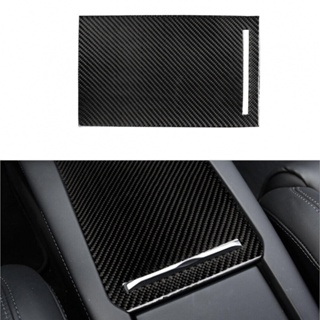 ⚡NEW 8⚡Premium Carbon Fiber Panel Decor Trim for Tesla Model X 2014 2019 Center Console