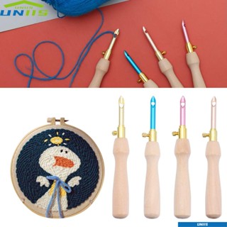 Uniis เข็มถักนิตติ้ง เย็บปักถักร้อย DIY