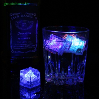 Greatshore ก้อนน้ําแข็งนีออน LED เรืองแสง สําหรับตกแต่งปาร์ตี้คริสต์มาส