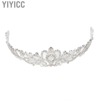 Yiyicc Crown Hair Accessory  Adjustable Headband for Wedding Woman