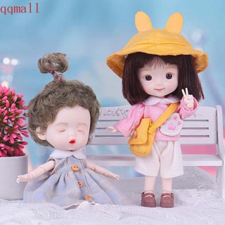 Qqmall ตุ๊กตาเจ้าหญิง BJD OB11 ข้อต่อขยับได้ ขยับข้อต่อได้ 1/12 แฟชั่น สําหรับเด็กผู้หญิง