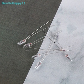 Gentlehappy หลอดไฟข้าวสาลี แบบใส 12V 5 มม. 4 มม. 3 มม. 25 ชิ้น