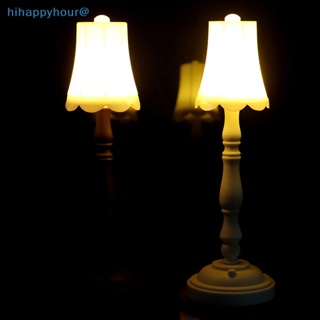 Hihappyhour โคมไฟ LED ขนาดเล็ก 1/12 สําหรับตกแต่งบ้านตุ๊กตา