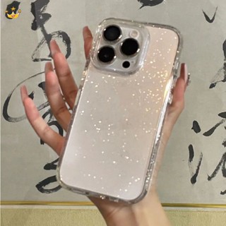 เคสโทรศัพท์มือถือซิลิโคน เคสใสกากเพชรรุ่น สำหรับiPhone 13 pro max 11 12 pro max 7 8 plus 14 Pro max เคสใสกันกระแทก เคสใส