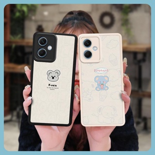 cute soft shell Phone Case For Redmi Note12 5G China texture protective Phone lens protection Back Cover simple youth advanced