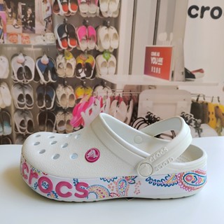 Crocs รองเท้าแตะ รองเท้าชายหาด น้ําหนักเบา สําหรับผู้หญิง 11016