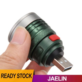 พาวเวอร์แบงก์ USB LED ไฟฉาย 3W ไฟฉายขยาย [Jaelin.th]