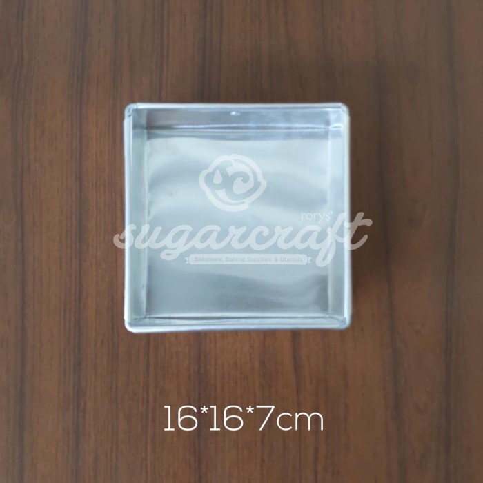 กระทะสี่เหลี่ยม D16cm, H7cm