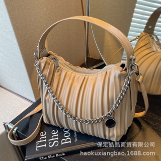 SISTER  กระเป๋าสะพาย ข้าง กระเป๋าผู้หญิงสะพายข้าง 2023 new  Korean Style High quality Stylish Chic L91TNBV 37Z230910