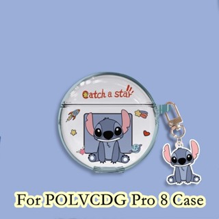 【ของแท้】เคสหูฟัง แบบนิ่ม ลายการ์ตูน สําหรับ POLVCDG Pro 8 POLVCDG Pro 8