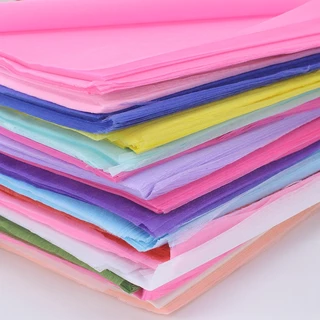 กระดาษห่อช่อดอกไม้ ผ้าฝ้าย คละสี สําหรับตกแต่งเทศกาล แอปเปิ้ล DIY จํานวน 5 ชิ้น