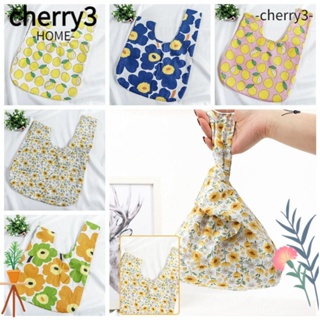 Cherry3 กระเป๋าใส่โทรศัพท์มือถือ แบบพับได้ ลายดอกไม้ สไตล์ญี่ปุ่น