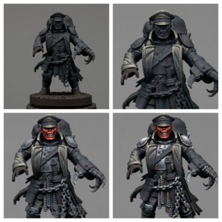 9.9 เหนื่อยมากWarhammer Corruption Guard (พร้อมตัวสอนระบายสี) 1/48 GK แม่พิมพ์เคลือบปากกา โมเดลฟิกเกอร์เรซิ่น 3D สีขาว COGO