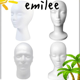 Emilee โมเดลหัวหุ่นโฟม สําหรับโชว์วิกผม แว่นตา