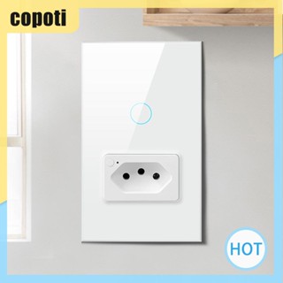 Copoti Zigbee ปลั๊กซ็อกเก็ตอัจฉริยะ 16A 20A สําหรับ Alexa Google smart Home system Tuya