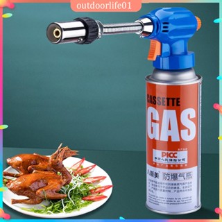 ✤ODL✤ Portable Camping Butane Flame Torch Flamethrower for Cooking Welding Equipment U