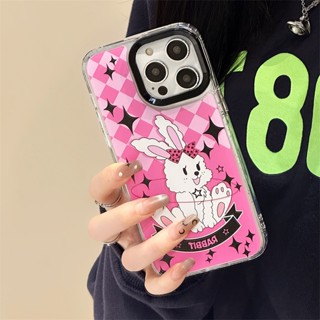 [พร้อมส่ง] เคสป้องกันโทรศัพท์มือถืออะคริลิค ลายการ์ตูน สําหรับ Apple iPhone 15 14 13 12 11 PROMAX XS XR XSMAX SE2020 6 7 8PLUS MINI