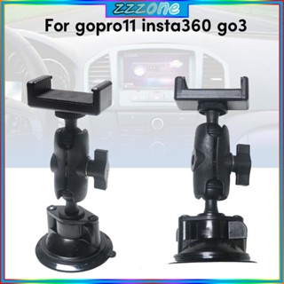 Zzz อุปกรณ์เสริมกล้อง แบบถ้วยดูด สําหรับ Insta 360 GO3 Go Pro 11