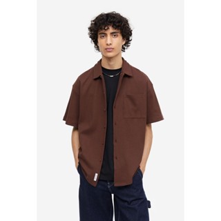 H&amp;M  Man Relaxed Fit Waffled shirt 1187897_1