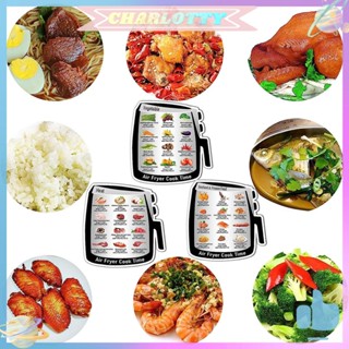 ✿ Cha ✿  แม่เหล็กแปลงอาหารทะเล เนื้อสัตว์ ผัก สําหรับหม้อทอดไร้น้ํามัน ในตู้เย็น ★