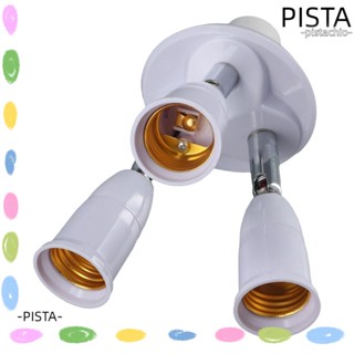 Pista 3 in 1 ซ็อกเก็ตไฟทองแดง PBT แบบพกพา สีขาว