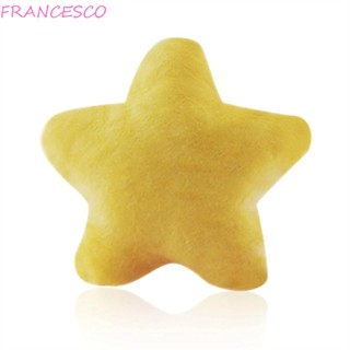 Francesco หมอนตุ๊กตานุ่ม รูปดาวห้าแฉก สีเหลือง สีชมพู สีแดง ขนาด 40 ซม. สําหรับตกแต่งบ้าน