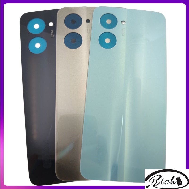 เคสแบตเตอรี่ด้านหลัง พร้อมโลโก้ สําหรับ OPPO Realme C33 RMX3624