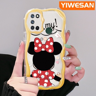 เคสโทรศัพท์มือถือ ซิลิกาใส กันกระแทก ลายมินนี่เมาส์น่ารัก สําหรับ Realme 7 Pro 7i C17 Narzo 20 Pro