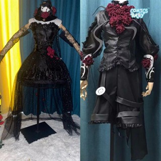 Identity V cosplay Costume  Ada Mesmer Psychologist Emil l คอสเพลย์เครื่องแต่งกายฮาโลวีนอะนิเมะชุดสำหรับผู้หญิ overs game COS Dress Halloween Anime Suit Women 第五人格心患魔女之夜