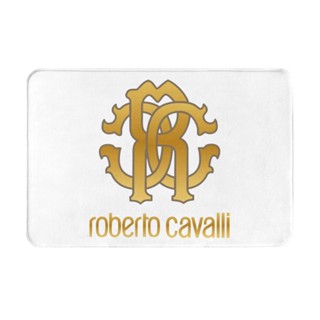 Roberto Cavalli (2) พรมเช็ดเท้า ผ้าสักหลาด กันลื่น ดูดซับน้ํา แห้งเร็ว สําหรับห้องน้ํา 16x24 นิ้ว พร้อมส่ง