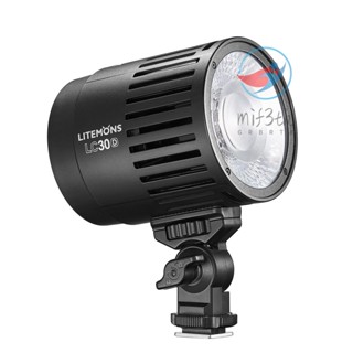 Godox LC30D Litemons โคมไฟ LED 33W พลังงาน 5600K หรี่แสงได้ 8 FX CRI95+ TLCI96+ สําหรับถ่ายภาพผลิตภัณฑ์ ขนาดเล็ก